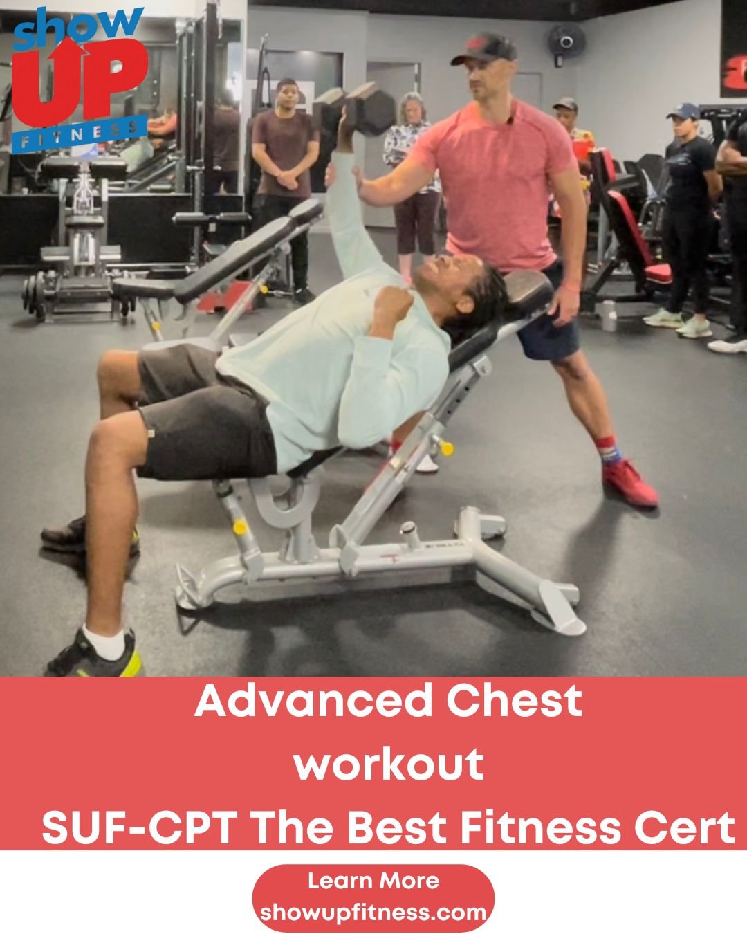 Advanced Chest workout w/ Trainer Engagement