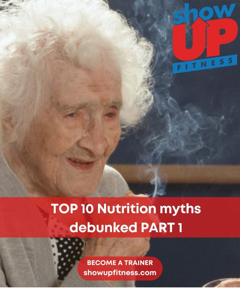 Top 10 nutrition myths DEBUNKED PART 1