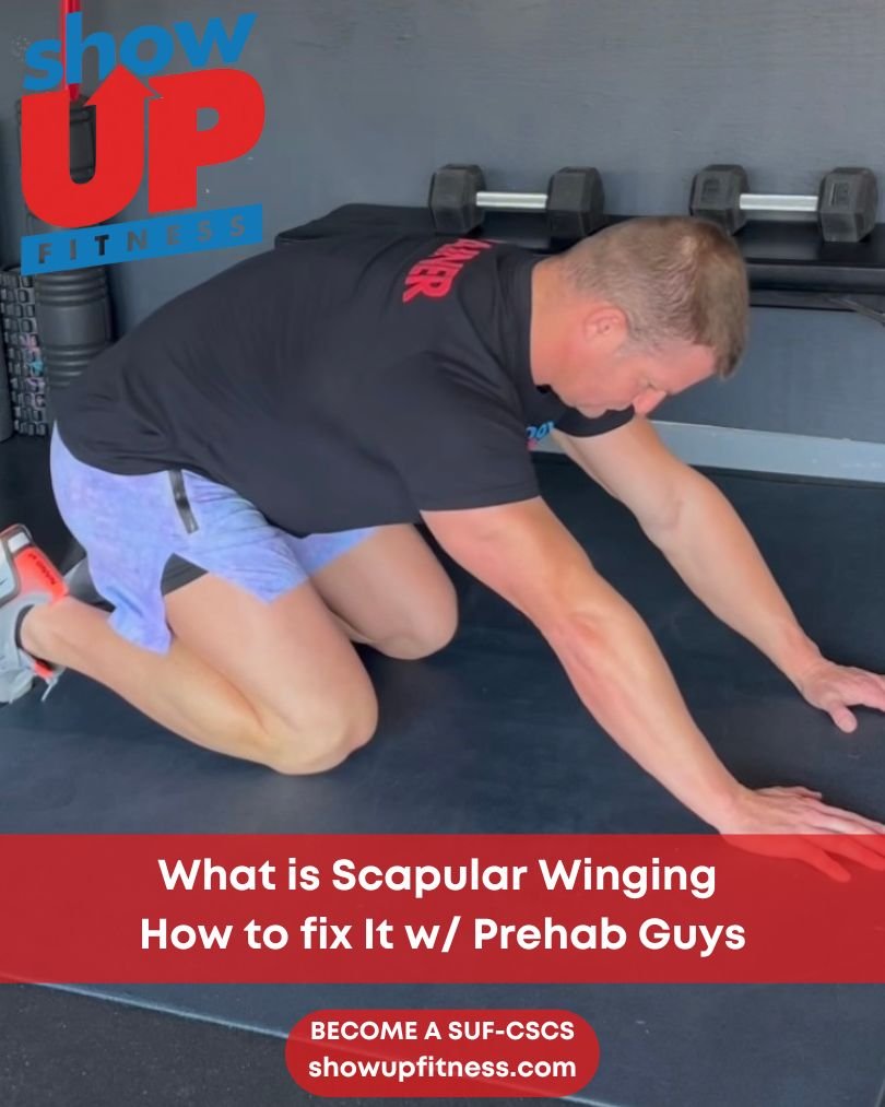 What is Scapular Winging &amp; how to fix it w/ The Prehab Guys