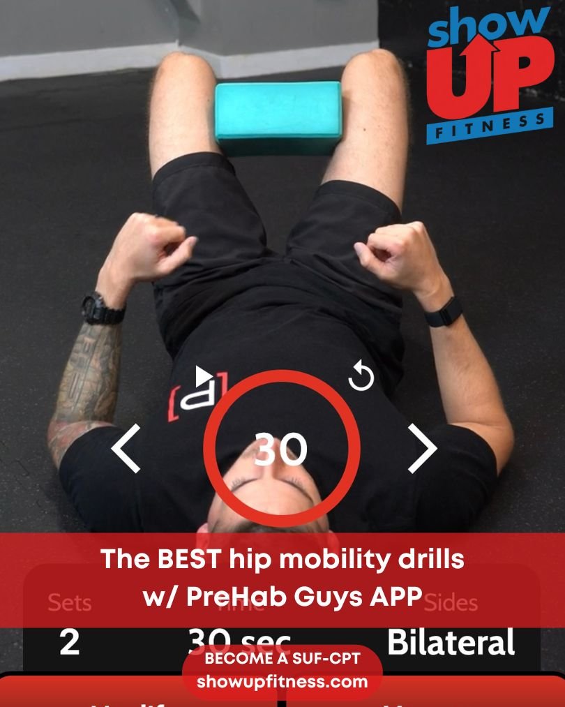 The Best Hip mobility drills w/ the PreHab Guys APP