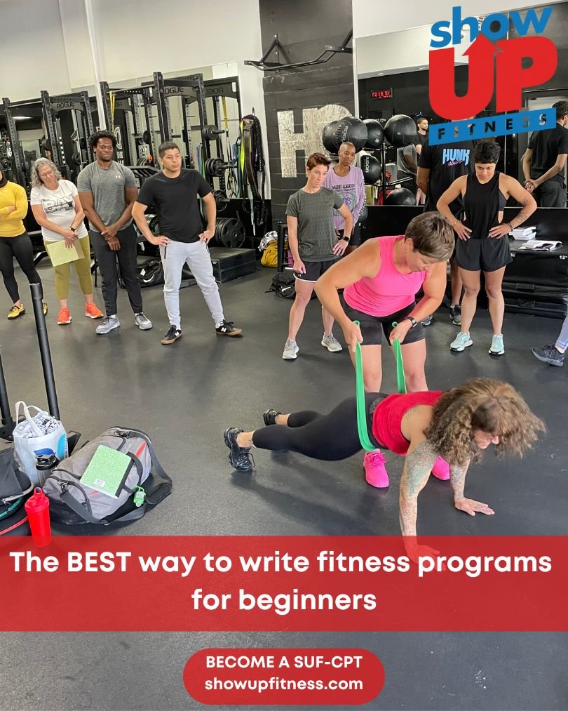 The BEST way to write fitness programs for beginners – Show Up Fitness LA