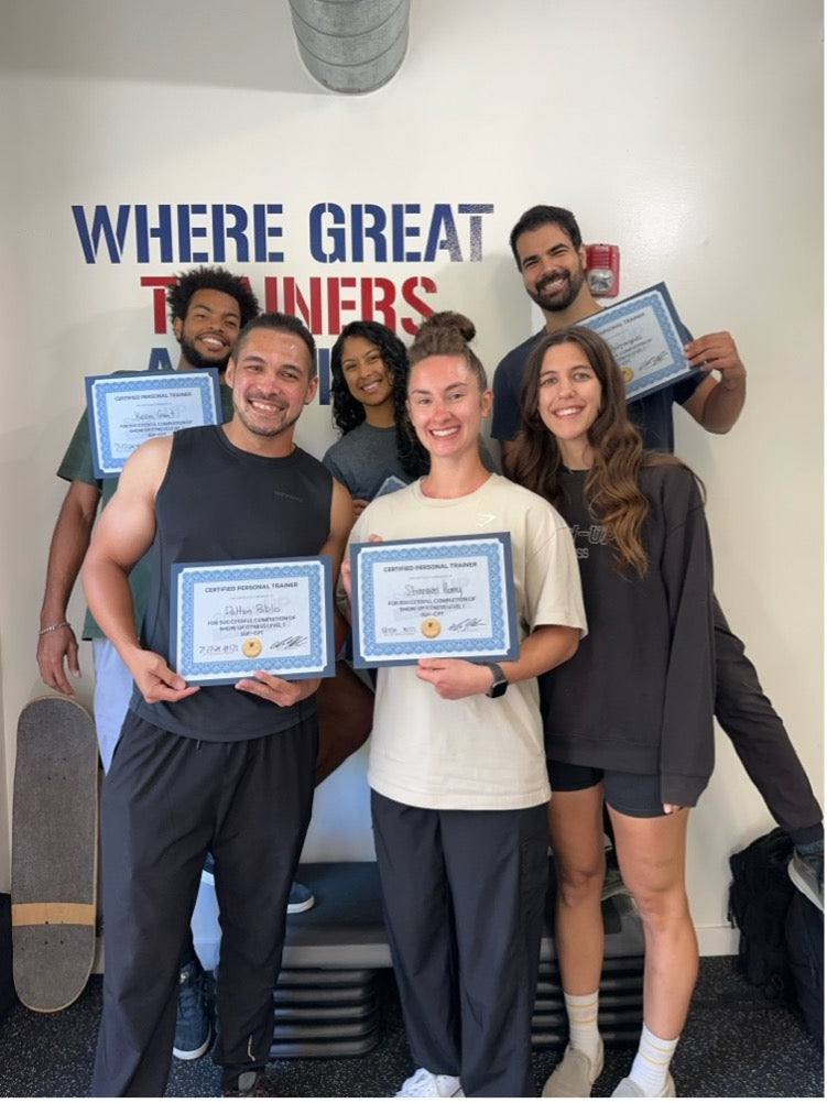 Show Up Fitness Certified Personal Trainers