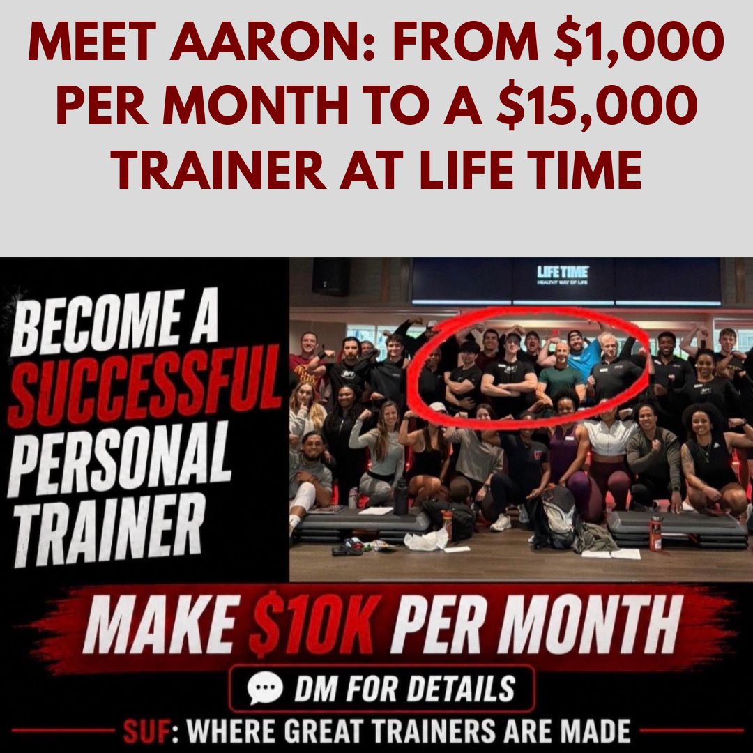Meet Aaron: From $1,000 Per Month to a $15,000 Trainer at Life Time