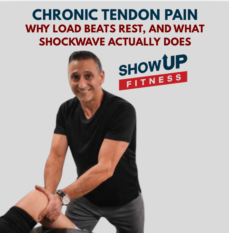 Chronic Tendon Pain: Why Load Beats Rest, and What Shockwave Actually Does