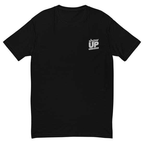 Black Short Sleeve Show Up Fitness T-Shirt