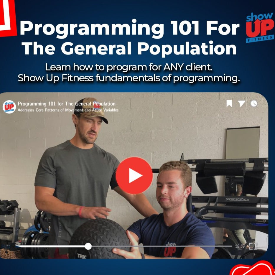 How To Program For The General Population (Programming 101) – Show Up ...